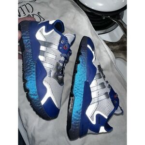 Adidas Women's Nite Joggers Space PEARL Blue 3M Size 6.5 VNDS Ultra Boost shoes